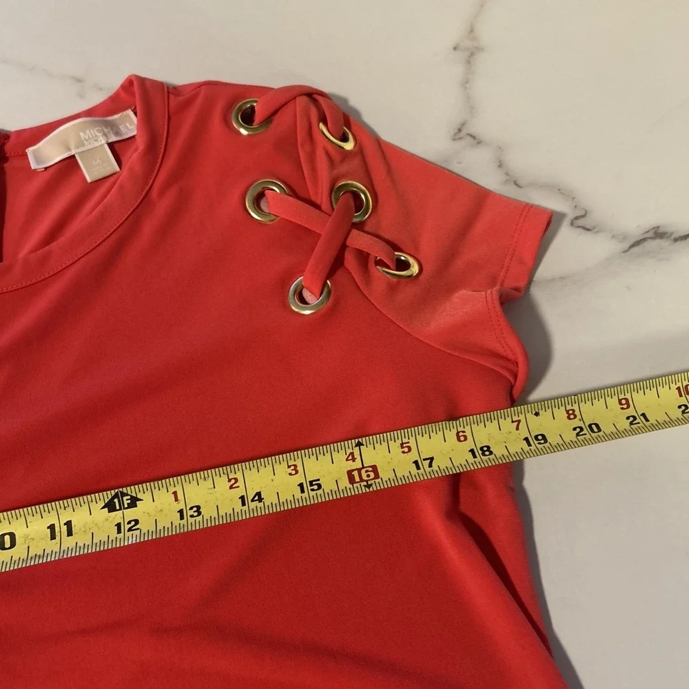 Michael Kors Womens‎ Dress Knit Coral Reef Sz M